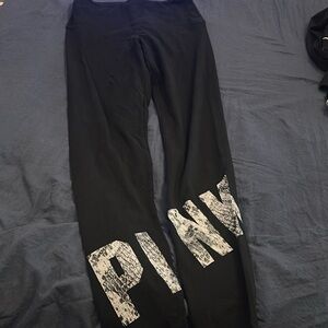 Victoria Secret PINK leggings, size medium